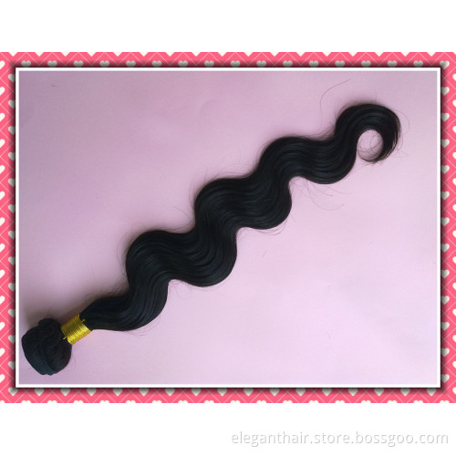 2014 Hot Style Unprocessed Brazilian Virgin Hair Extension Body Wave 22" 100g Natural Color